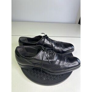 To Boot New York Adam Derrick Black Wingtip Brogue Oxford Shoes Mens Size 9